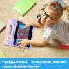 ProCase Kids Case for iPad A16 11th Generation 2025/iPad 10th Generation 2022 with Pencil Holder, iPad 11/10 Case Shockproof Lightweight Cover with Stand Convertible Handle for Children -Magenta(PurplePink)