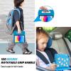 ProCase Kids Case for iPad A16 11th Generation 2025/iPad 10th Generation 2022 with Pencil Holder, iPad 11/10 Case Shockproof Lightweight Cover with Stand Convertible Handle for Children -Magenta(Unicornblue)