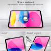 ProCase Screen Protector for iPad A16 2025 11th/10th 2022 Generation (11-inch/10.9), 2 Tempered Glass Films with 2 Camera Lens Protectors -Blue(Glitter Pink)