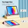 ProCase for iPad (A16) 11th Generation 11 Inch 2025/ iPad 10th Generation 10.9 Inch 2022 Case with Pencil Holder, Hybrid Cover with Soft TPU Back, Supports Touch ID, Auto Wake/Sleep -SkyBlue(CamoNavy)