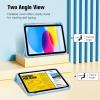 ProCase for iPad (A16) 11th Generation 11 Inch 2025/ iPad 10th Generation 10.9 Inch 2022 Case with Pencil Holder, Hybrid Cover with Soft TPU Back, Supports Touch ID, Auto Wake/Sleep -SkyBlue(Skyblue)