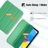 ProCase for iPad (A16) 11th Generation 11 Inch 2025/ iPad 10th Generation 10.9 Inch 2022 Case with Pencil Holder, Hybrid Cover with Soft TPU Back, Supports Touch ID, Auto Wake/Sleep -SkyBlue(Lightgreen)