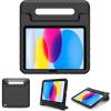 ProCase Kids Case for iPad A16 11th Generation 2025/iPad 10th Generation 2022 with Pencil Holder, iPad 11/10 Case Shockproof Lightweight Cover with Stand Convertible Handle for Children -Magenta(Black)