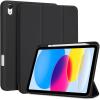 ProCase for iPad (A16) 11th Generation 11 Inch 2025/ iPad 10th Generation 10.9 Inch 2022 Case with Pencil Holder, Hybrid Cover with Soft TPU Back, Supports Touch ID, Auto Wake/Sleep -SkyBlue(Black)