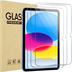 ProCase 3 Pack Screen Protector for iPad A16 2025 11th/10th 2022 Generation (11-inch/10.9), Tempered Glass Film Guard -Clear(3 Pack)
