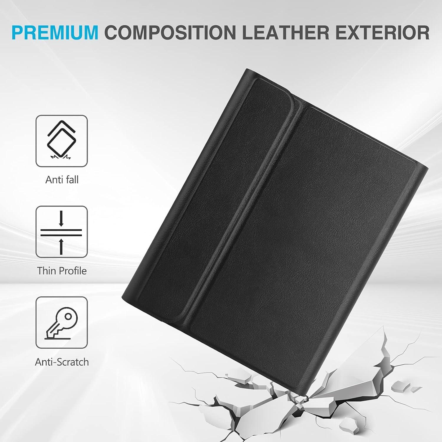 image:imageProCase Keyboard Case for iPad mini 7 A17 Pro 2024 iPad mini 6 2021 Detachable Wireless Keyboard Protective Cover Cases for 83 Inch iPad mini 7th 6th Generation Gen Keyboard Case Black