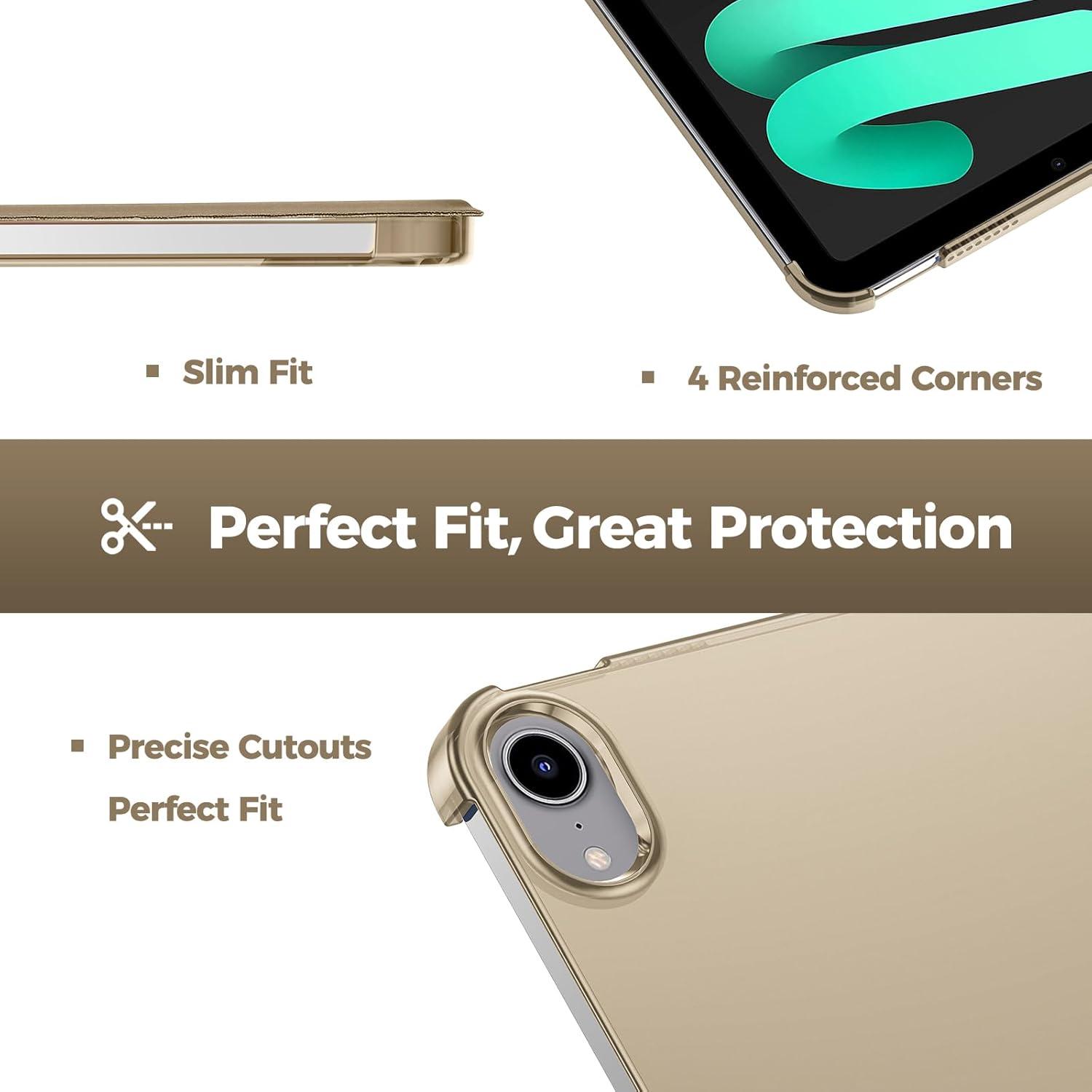 image:imageProCase Smart Case for iPad mini 7 A17 Pro 2024iPad Mini 6 2021 83 Inch iPad mini 7th6th Gen Case Hard Back Cover for iPad mini 83 7th Gen A2995A2996A29936th Gen A2567 A2568 A2569 NavyStarlight