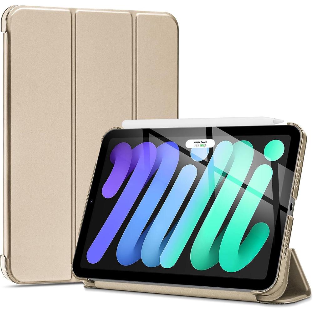 image:imageProCase Smart Case for iPad mini 7 A17 Pro 2024iPad Mini 6 2021 83 Inch iPad mini 7th6th Gen Case Hard Back Cover for iPad mini 83 7th Gen A2995A2996A29936th Gen A2567 A2568 A2569 NavyStarlight