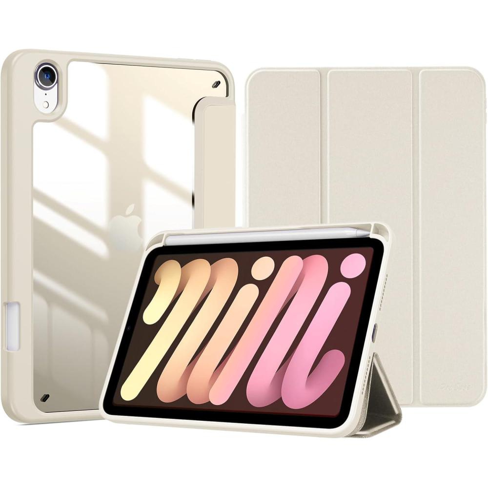 image:imageProCase Smart Case for iPad mini 7thA17 Pro 2024 Mini 6th Generation 83 2021 Protective Cover with Pencil Holder for iPad mini 7 6 83 Inch A2993 A2995 A2567 A2568 A2569 NavyStarlight