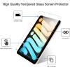 ProCase 2 Pack Screen Protector for iPad Mini 7th(A17 Pro) 2024/Mini 6th Generation 8.3″ 2021 + 2 Pack Camera Lens Protector Matching iPad Colors, Tempered Glass Film for Mini 7 6 8.3 Inch -Purple(Starlight)