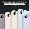 ProCase 2 Pack Screen Protector for iPad Mini 7th(A17 Pro) 2024/Mini 6th Generation 8.3″ 2021 + 2 Pack Camera Lens Protector Matching iPad Colors, Tempered Glass Film for Mini 7 6 8.3 Inch -Purple(Pink)