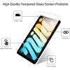 ProCase 2 Pack Screen Protector for iPad Mini 7th(A17 Pro) 2024/Mini 6th Generation 8.3″ 2021 + 2 Pack Camera Lens Protector Matching iPad Colors, Tempered Glass Film for Mini 7 6 8.3 Inch -Purple(Blue)