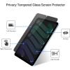 ProCase 4-Way Privacy Screen Protector for iPad Mini 7th(A17 Pro) 2024 / Mini 6th Generation 8.3″ 2021, 360 Degree Anti-Spy Tempered Glass Film Guard for iPad Mini 7 6 8.3 Inch