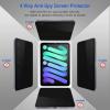 ProCase 4-Way Privacy Screen Protector for iPad Mini 7th(A17 Pro) 2024 / Mini 6th Generation 8.3″ 2021, 360 Degree Anti-Spy Tempered Glass Film Guard for iPad Mini 7 6 8.3 Inch