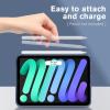 ProCase Clear Case for iPad mini 7th(A17 Pro) 2024 / Mini 6th Generation 8.3″ 2021, Slim Light Transparent Anti-Yellow Back Cover for iPad mini 7 6 8.3 Inch -Cleargrey(Clearnavy)