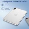 ProCase Clear Case for iPad mini 7th(A17 Pro) 2024 / Mini 6th Generation 8.3″ 2021, Slim Light Transparent Anti-Yellow Back Cover for iPad mini 7 6 8.3 Inch -Cleargrey(Clear)