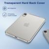 ProCase Clear Case for iPad mini 7th(A17 Pro) 2024 / Mini 6th Generation 8.3″ 2021, Slim Light Transparent Anti-Yellow Back Cover for iPad mini 7 6 8.3 Inch -Cleargrey(Cleargrey)