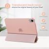 ProCase Smart Case for iPad mini 7 A17 Pro 2024/iPad Mini 6 2021 8.3 Inch iPad mini 7th/6th Gen Case, Hard Back Cover for iPad mini 8.3″ 7th Gen A2995/A2996/A2993/6th Gen A2567 A2568 A2569 -Navy(Rosegold)