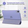 ProCase Smart Case for iPad mini 7 A17 Pro 2024/iPad Mini 6 2021 8.3 Inch iPad mini 7th/6th Gen Case, Hard Back Cover for iPad mini 8.3″ 7th Gen A2995/A2996/A2993/6th Gen A2567 A2568 A2569 -Navy(Lightpurple)