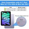 ProCase Smart Case for iPad mini 7 A17 Pro 2024/iPad Mini 6 2021 8.3 Inch iPad mini 7th/6th Gen Case, Hard Back Cover for iPad mini 8.3″ 7th Gen A2995/A2996/A2993/6th Gen A2567 A2568 A2569 -Navy(Starlight)