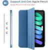 ProCase Smart Case for iPad mini 7 A17 Pro 2024/iPad Mini 6 2021 8.3 Inch iPad mini 7th/6th Gen Case, Hard Back Cover for iPad mini 8.3″ 7th Gen A2995/A2996/A2993/6th Gen A2567 A2568 A2569 -Navy(Blue)