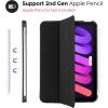 ProCase Smart Case for iPad mini 7 A17 Pro 2024/iPad Mini 6 2021 8.3 Inch iPad mini 7th/6th Gen Case, Hard Back Cover for iPad mini 8.3″ 7th Gen A2995/A2996/A2993/6th Gen A2567 A2568 A2569 -Navy(Black)