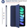 ProCase Smart Case for iPad mini 7 A17 Pro 2024/iPad Mini 6 2021 8.3 Inch iPad mini 7th/6th Gen Case, Hard Back Cover for iPad mini 8.3″ 7th Gen A2995/A2996/A2993/6th Gen A2567 A2568 A2569 -Navy(Navy)