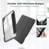 ProCase Smart Case for iPad mini 7th(A17 Pro) 2024 / Mini 6th Generation 8.3″ 2021, Protective Cover with Pencil Holder for iPad mini 7 6 8.3 Inch (A2993 A2995 A2567 A2568 A2569) -Navy(Black)