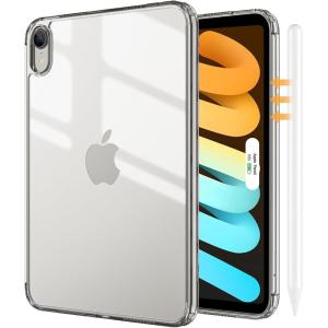 ProCase Clear Case for iPad mini 7th(A17 Pro) 2024 / Mini 6th Generation 8.3″ 2021, Slim Light Transparent Anti-Yellow Back Cover for iPad mini 7 6 8.3 Inch -Cleargrey(Cleargrey)