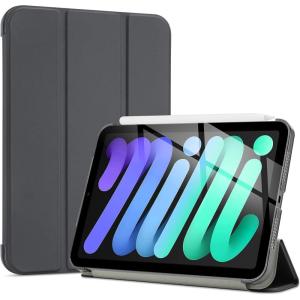 ProCase Smart Case for iPad mini 7 A17 Pro 2024/iPad Mini 6 2021 8.3 Inch iPad mini 7th/6th Gen Case, Hard Back Cover for iPad mini 8.3″ 7th Gen A2995/A2996/A2993/6th Gen A2567 A2568 A2569 -Navy(Grey)