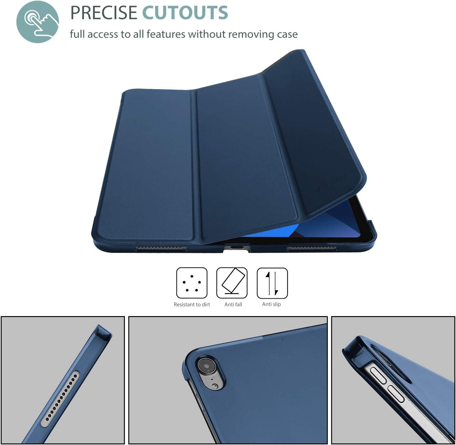 image:imageProCase for 109 iPad Air 5 4 Case 2022 2020 with Tablet Sleeve Smart Cover Protective Bag Navy