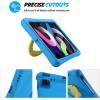 ProCase Kids Case for iPad Air 10.9″ 5th Gen 2022/4th Gen 2020/iPad Pro 11 2020/2018, Shockproof Rotate Handle Fold Stand Lightweight Kids Friendly Case –Blue(Blue)