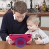 ProCase Kids Case for iPad Air 10.9″ 5th Gen 2022/4th Gen 2020/iPad Pro 11 2020/2018, Shockproof Rotate Handle Fold Stand Lightweight Kids Friendly Case –Blue(Magenta)