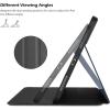 ProCase Slim Case for iPad Air 11-inch M4/M3 2026/2025 & M2 2024/10.9” 5/4th 2022/2020, Smart FolioStand Protective Cover with Pencil Holder for Air 7th/6th/5th/4th Gen -Teal(Navy)