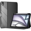 ProCase Slim Case for iPad Air 11-inch M4/M3 2026/2025 & M2 2024/10.9” 5/4th 2022/2020, Smart FolioStand Protective Cover with Pencil Holder for Air 7th/6th/5th/4th Gen -Teal(DarkBlack)