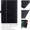 ProCase Case for iPad Air (3rd Gen) 10.5″ 2019/iPad Pro 10.5″ 2017, Vintage PU Leather Stand Folio Cover for iPad Air 3/iPad Pro 10.5-inch Multiple Viewing Angles with Pencil Holder -Black(Black)