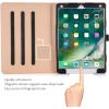 ProCase Case for iPad Air (3rd Gen) 10.5″ 2019/iPad Pro 10.5″ 2017, Vintage PU Leather Stand Folio Cover for iPad Air 3/iPad Pro 10.5-inch Multiple Viewing Angles with Pencil Holder -Black(Black)