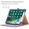 ProCase Case for iPad Air (3rd Gen) 10.5″ 2019/iPad Pro 10.5″ 2017, Vintage PU Leather Stand Folio Cover for iPad Air 3/iPad Pro 10.5-inch Multiple Viewing Angles with Pencil Holder -Black(Navy)