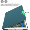 ProCase Cover for iPad Air 3 10.5″ 2019 / iPad Pro 10.5 2017 Case, Slim Stand Protective Folio Case Smart Cover for iPad Air 10.5″ (3rd Gen) 2019 / iPad Pro 10.5″ 2017-Black(2- Teal)
