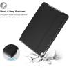 ProCase Cover for iPad Air 3 10.5″ 2019 / iPad Pro 10.5 2017 Case, Slim Stand Protective Folio Case Smart Cover for iPad Air 10.5″ (3rd Gen) 2019 / iPad Pro 10.5″ 2017-Black(1- Black)