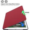 ProCase Cover for iPad Air 3 10.5″ 2019 / iPad Pro 10.5 2017 Case, Slim Stand Protective Folio Case Smart Cover for iPad Air 10.5″ (3rd Gen) 2019 / iPad Pro 10.5″ 2017-Black(3- Red)