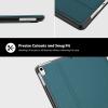 ProCase Cover for iPad Air 3 10.5″ 2019 / iPad Pro 10.5 2017 Case, Slim Stand Protective Folio Case Smart Cover for iPad Air 10.5″ (3rd Gen) 2019 / iPad Pro 10.5″ 2017-Black(2- Teal)