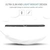 ProCase Smart Case for 10.5” iPad Air 3rd Generation 2019 / iPad Pro 2017, Slim Stand Cover with Translucent Frosted Back for iPad Air 3 -Silver(Blackmarble)