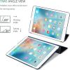 ProCase Smart Case for 10.5” iPad Air 3rd Generation 2019 / iPad Pro 2017, Slim Stand Cover with Translucent Frosted Back for iPad Air 3 -Silver(Blue)