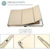 ProCase Smart Case for 10.5” iPad Air 3rd Generation 2019 / iPad Pro 2017, Slim Stand Cover with Translucent Frosted Back for iPad Air 3 -Silver(Gold)