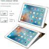 ProCase Smart Case for 10.5” iPad Air 3rd Generation 2019 / iPad Pro 2017, Slim Stand Cover with Translucent Frosted Back for iPad Air 3 -Silver(Gold)
