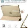 ProCase Smart Case for 10.5” iPad Air 3rd Generation 2019 / iPad Pro 2017, Slim Stand Cover with Translucent Frosted Back for iPad Air 3 -Silver(Gold)