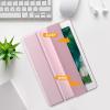 ProCase Smart Case for 10.5” iPad Air 3rd Generation 2019 / iPad Pro 2017, Slim Stand Cover with Translucent Frosted Back for iPad Air 3 -Silver(Lightpink)