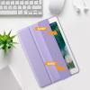 ProCase Smart Case for 10.5” iPad Air 3rd Generation 2019 / iPad Pro 2017, Slim Stand Cover with Translucent Frosted Back for iPad Air 3 -Silver(Lilac)