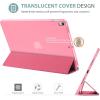ProCase Smart Case for 10.5” iPad Air 3rd Generation 2019 / iPad Pro 2017, Slim Stand Cover with Translucent Frosted Back for iPad Air 3 -Silver(Melonpink)
